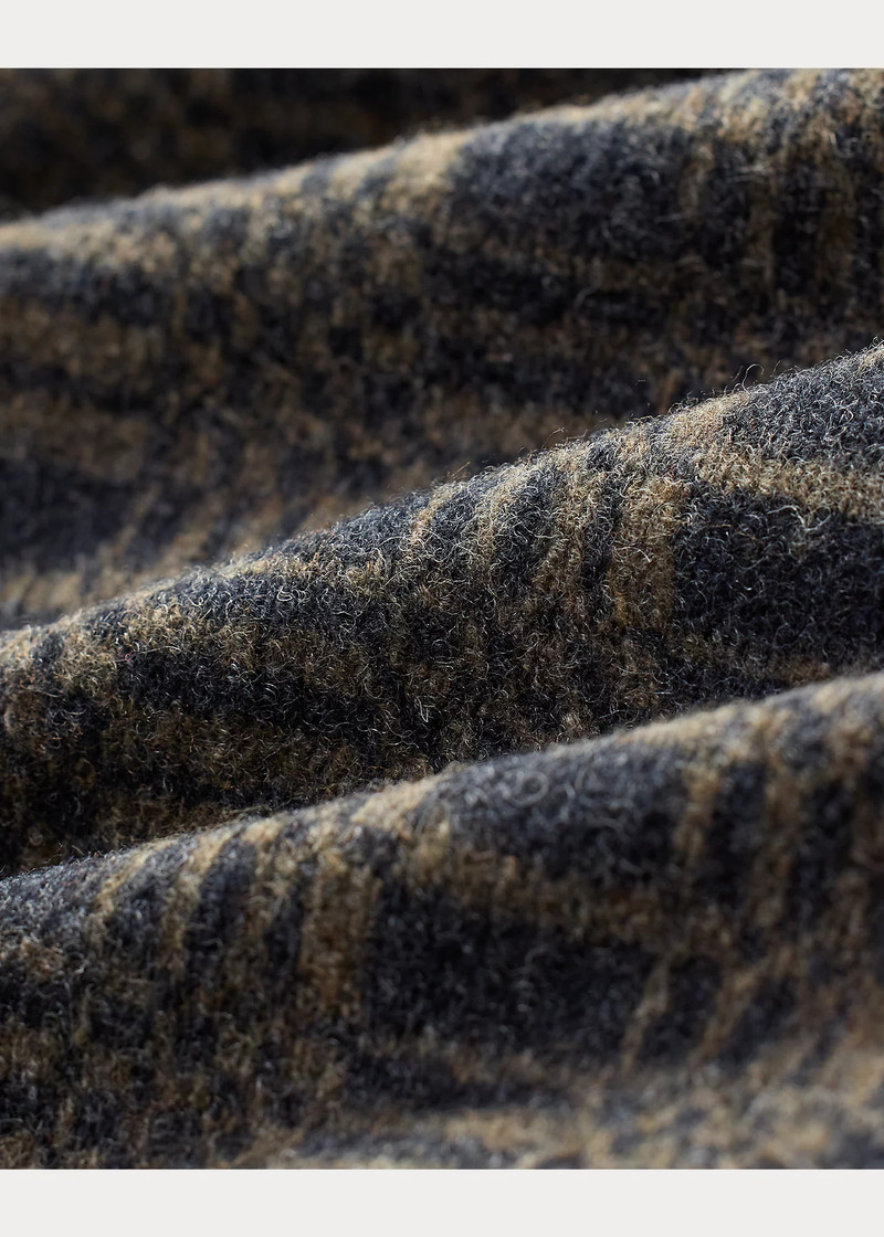 Jacquard-Knit Wool-Blend Workshirt 9