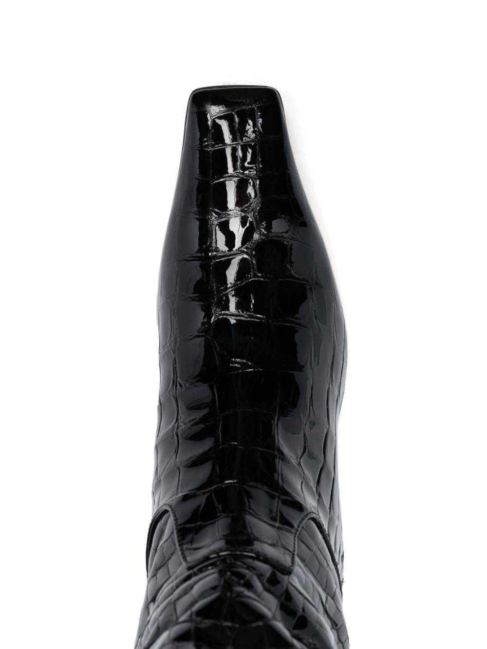 The Marfa crocodile-effect leather boots - 4