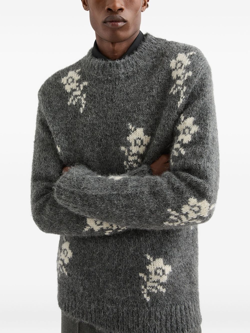 floral sweater - 5