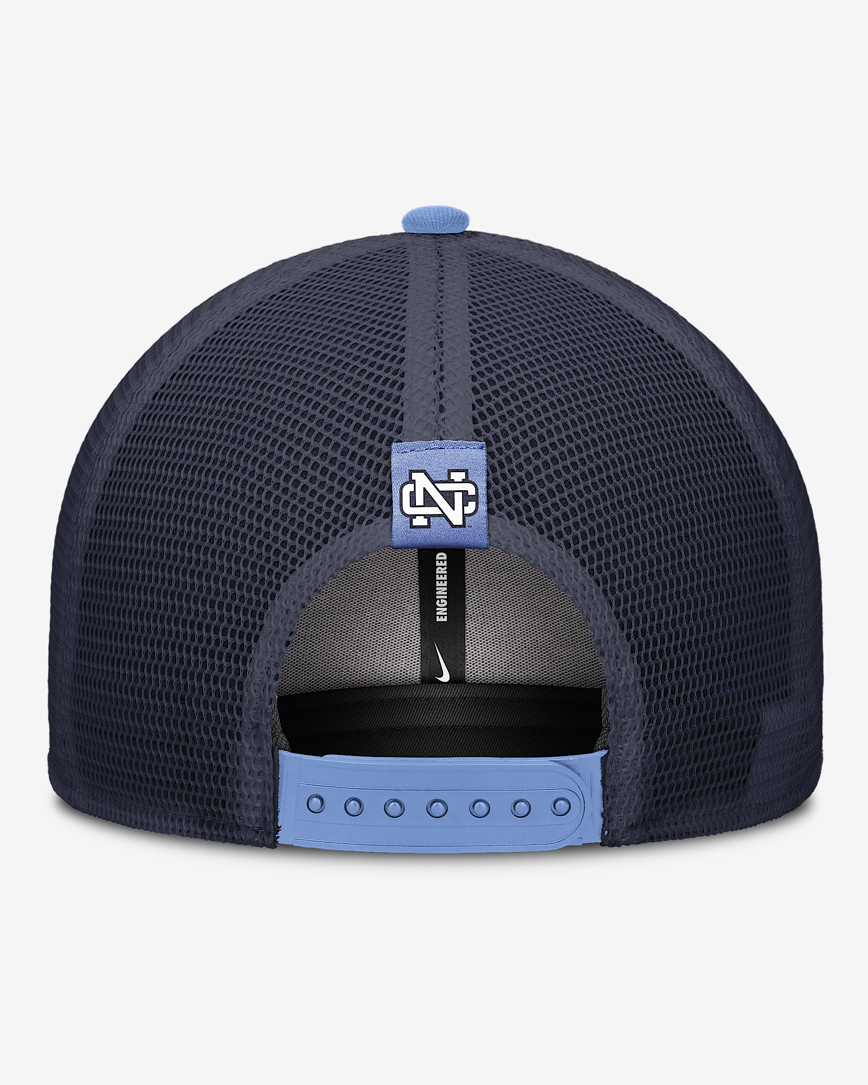 North Carolina Legacy Arch Rise Men's Nike Dri-FIT College Trucker Adjustable Hat - 2