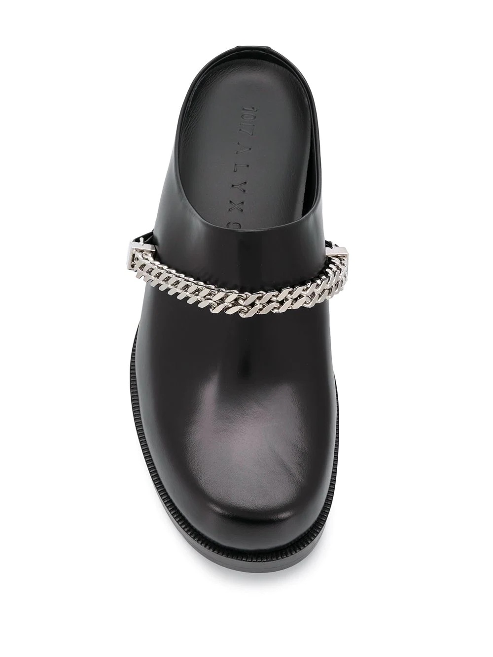 chain-detail chunky mules - 4