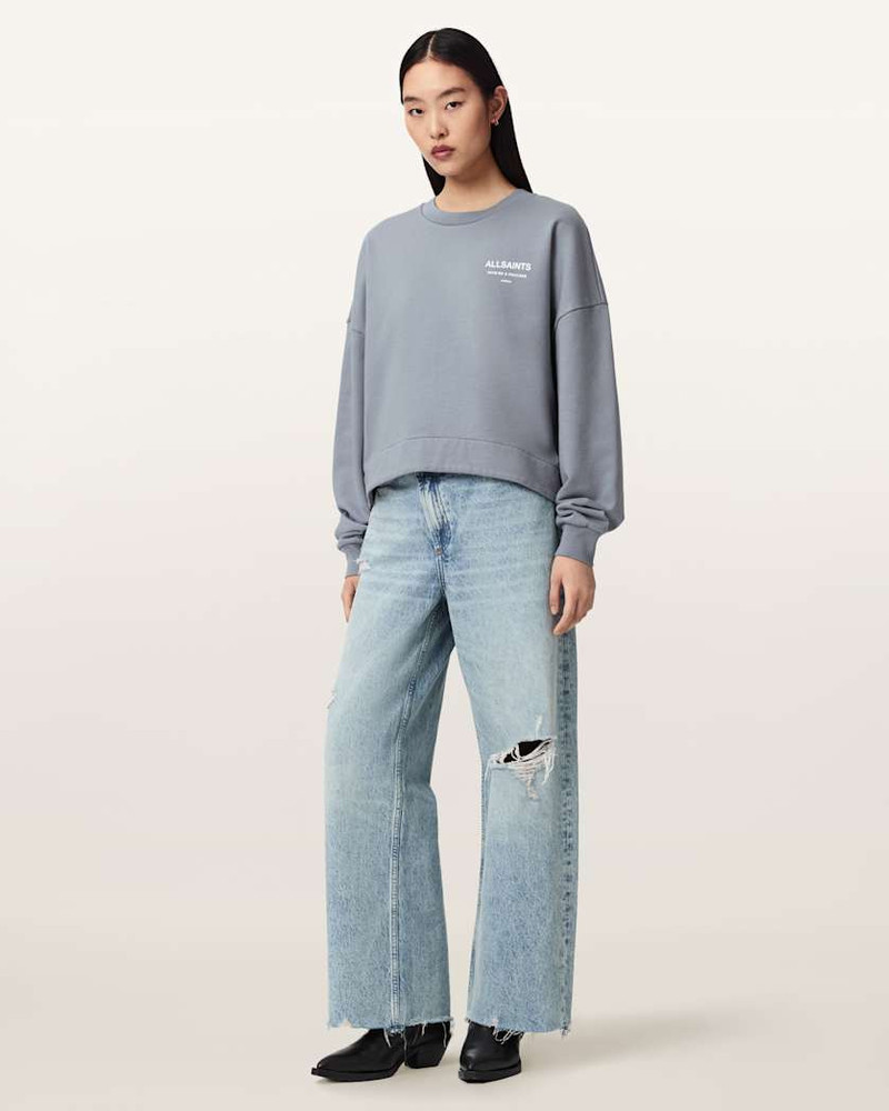 DREAMER LILA OVERSIZED COTTON SWEATSHIRT 4
