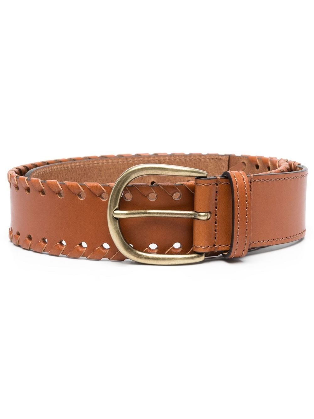 woven-edge buckle belt - 1