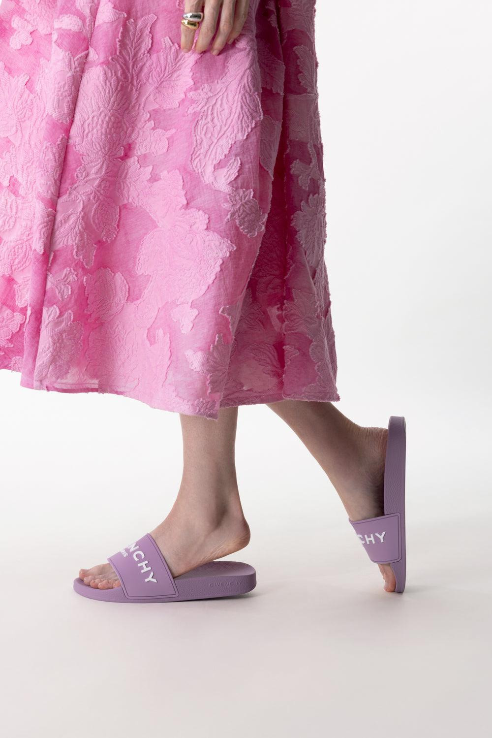 Flat Slides - Orchid Purple - 4
