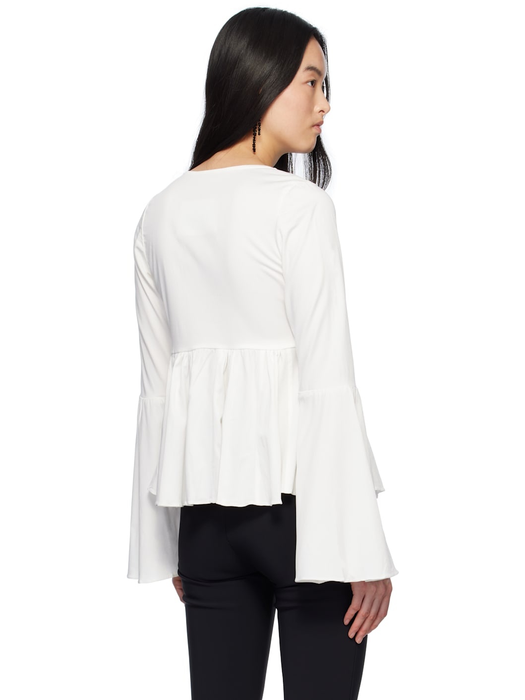 White Naomi Blouse - 3