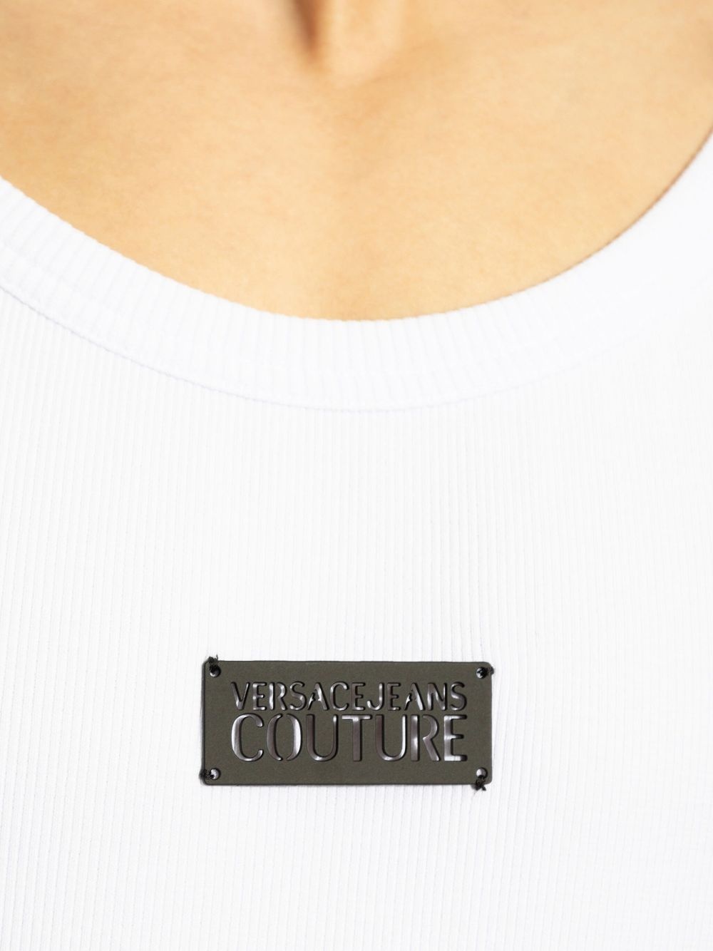 logo ribbed top - 5