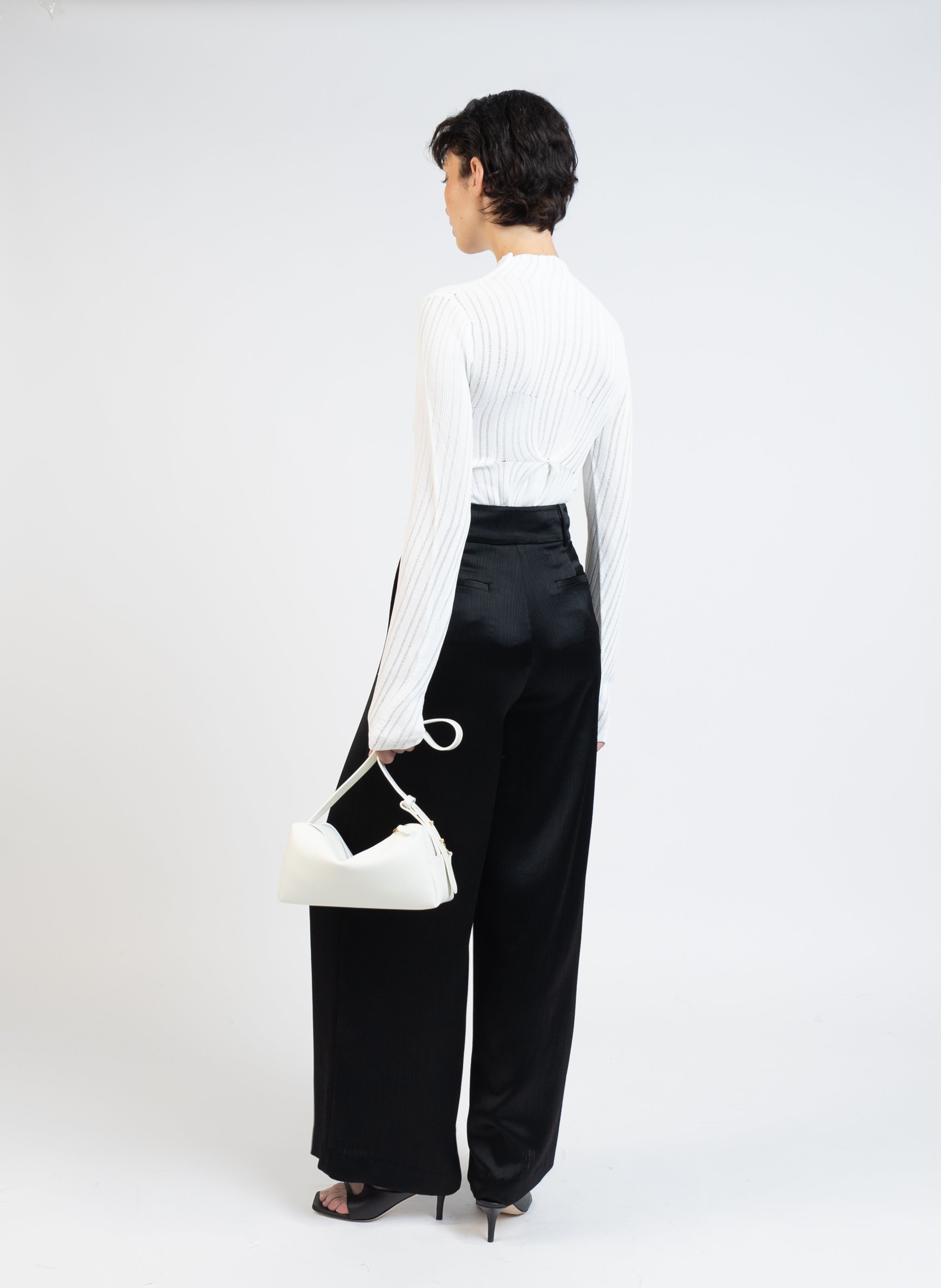 Tailored Trousers/Black - 3