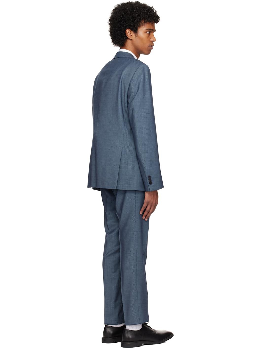 Navy Slim-Fit Suit - 3