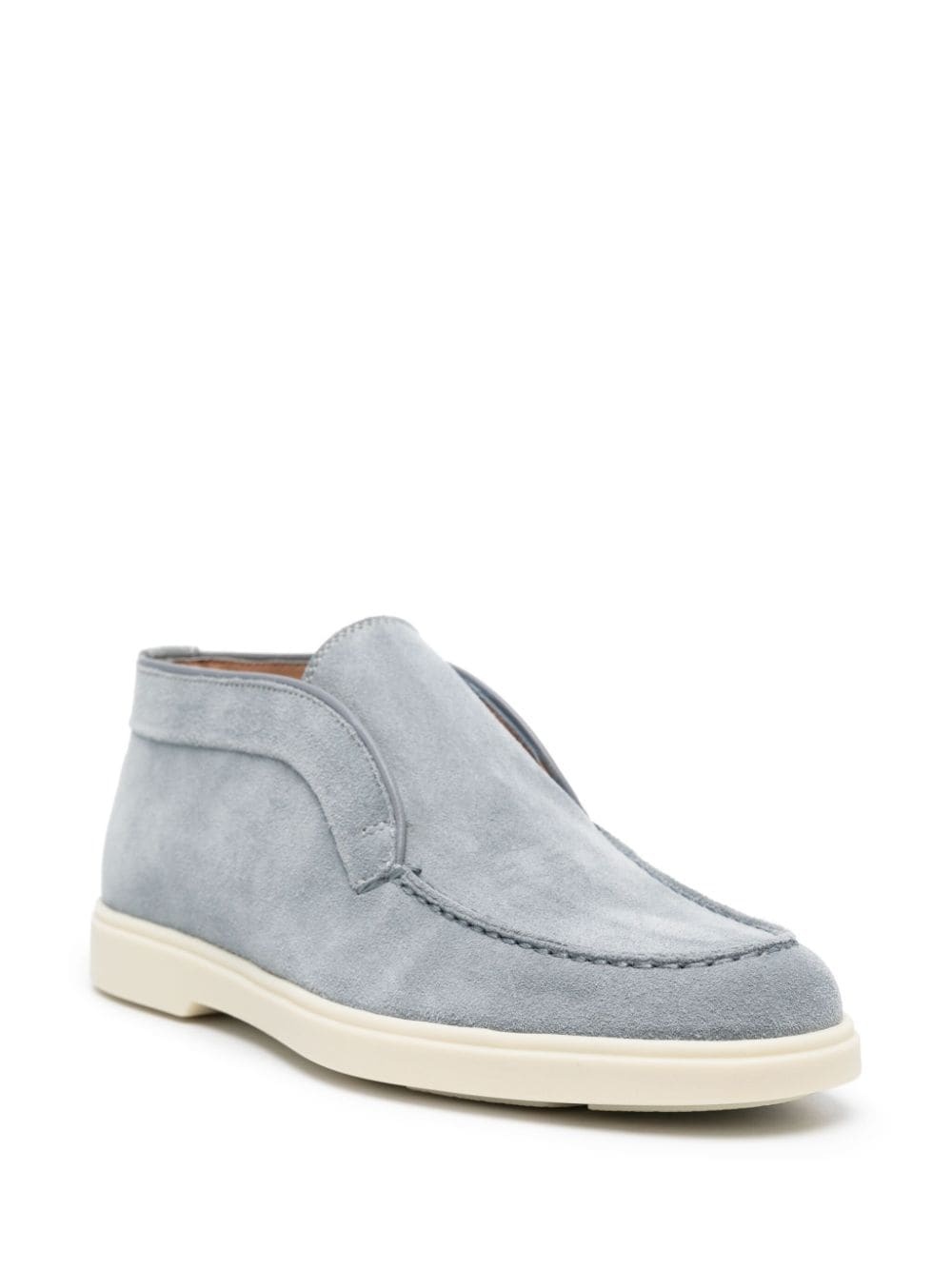 slip-on suede boots - 2