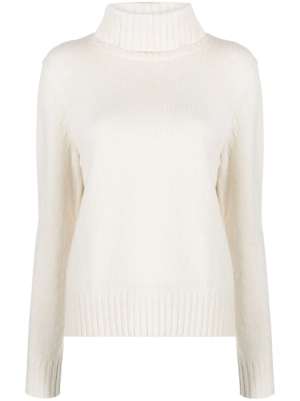 roll-neck wool jumper - 1
