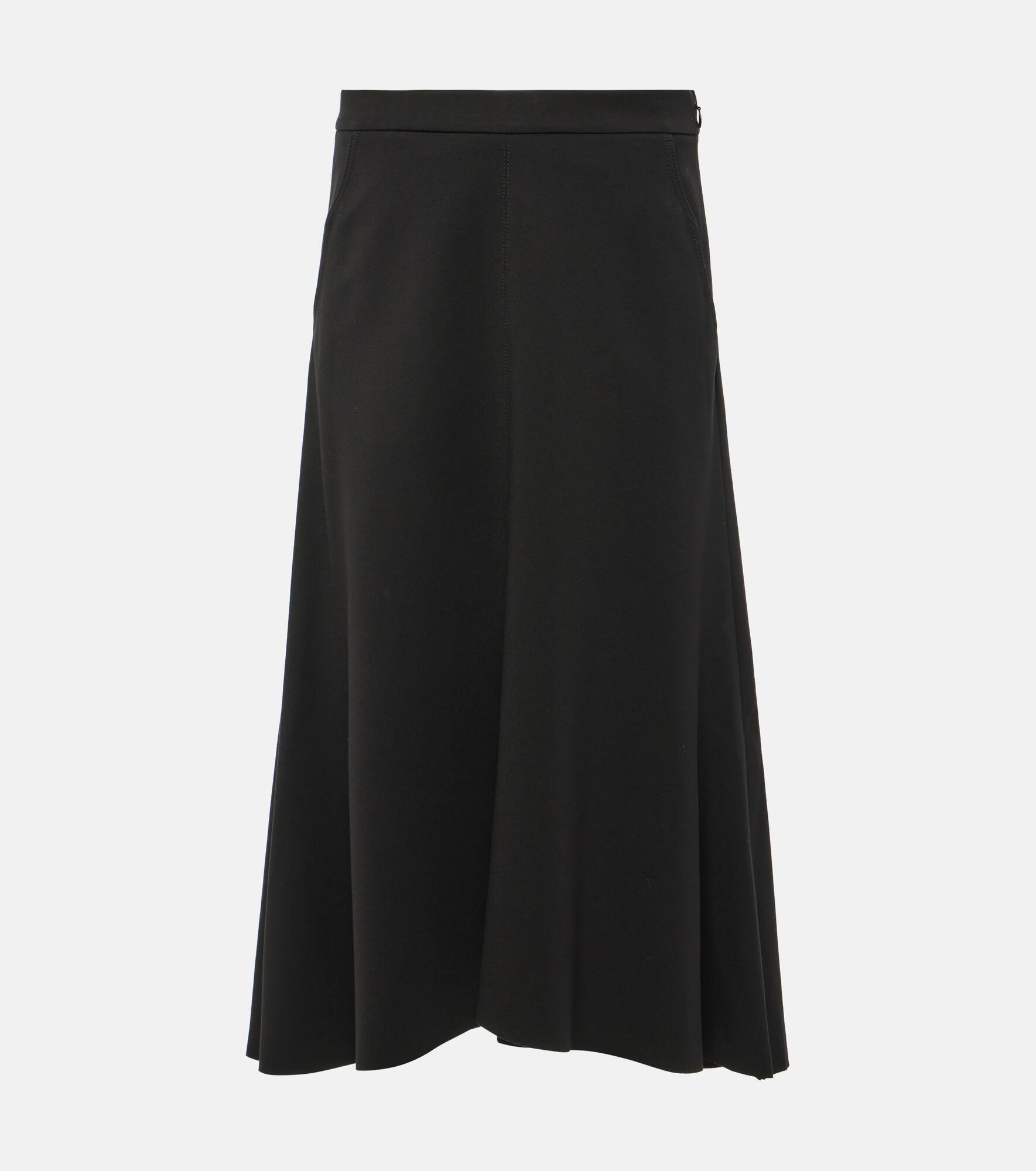 Emotional Essence jersey midi skirt - 1