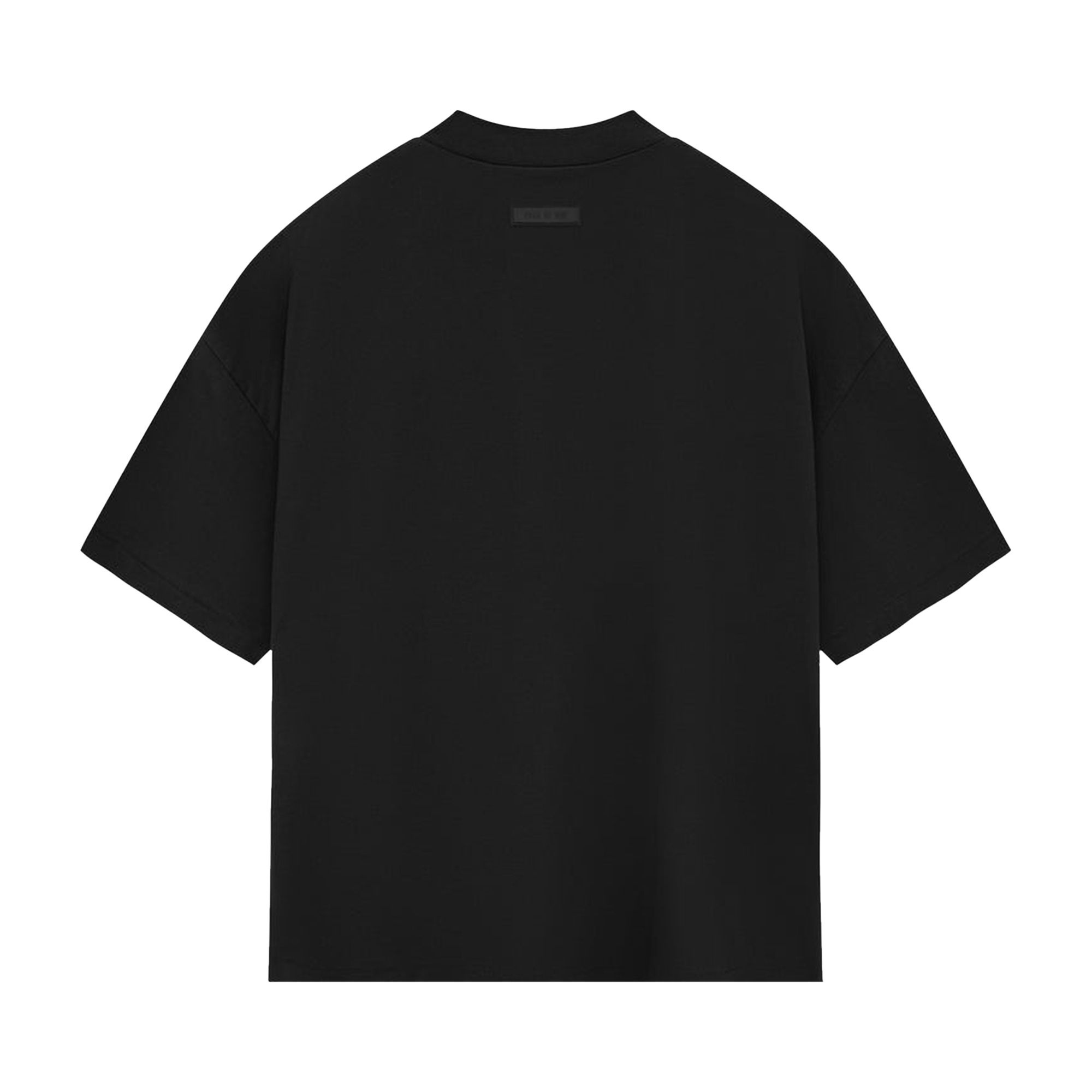 Fear of God Essentials Crewneck T-Shirt II 'Jet Black' - 2