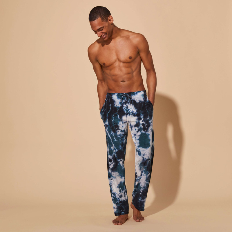 Vilebrequin Men Terry Pants Rough Ocean Tie and Dye outlook