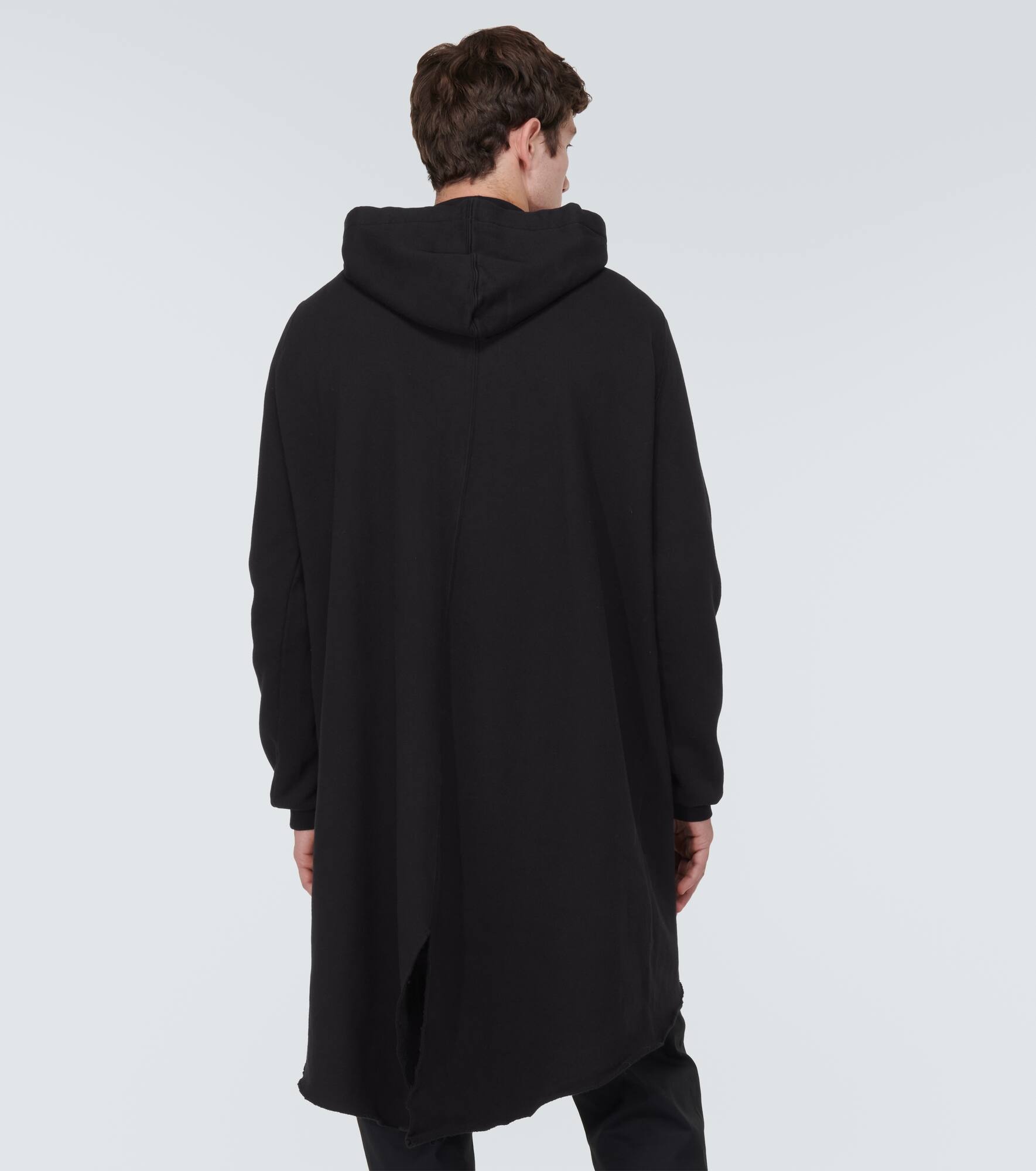 Oversized cotton jersey hoodie - 4
