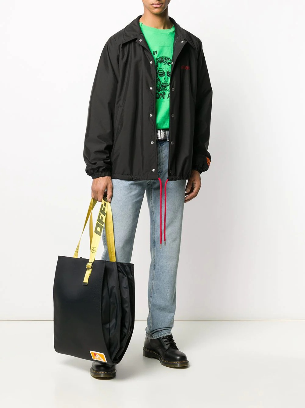 industrial straps tote - 2