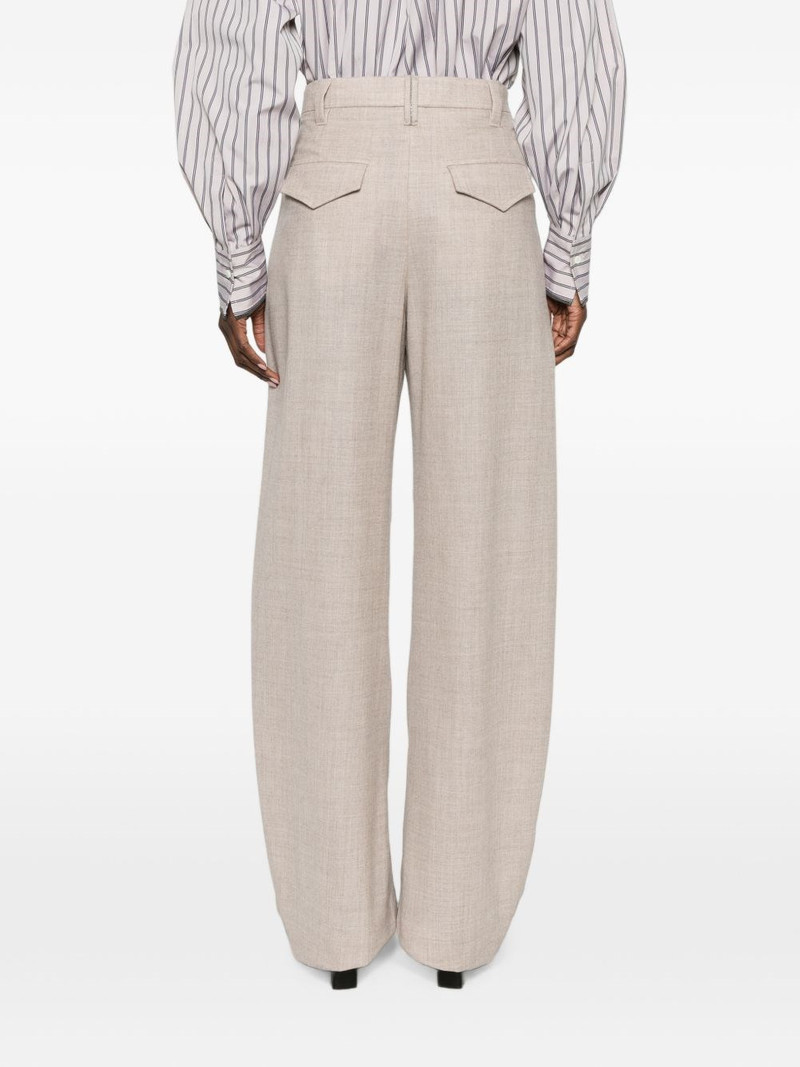 Wool wide-leg trousers 4