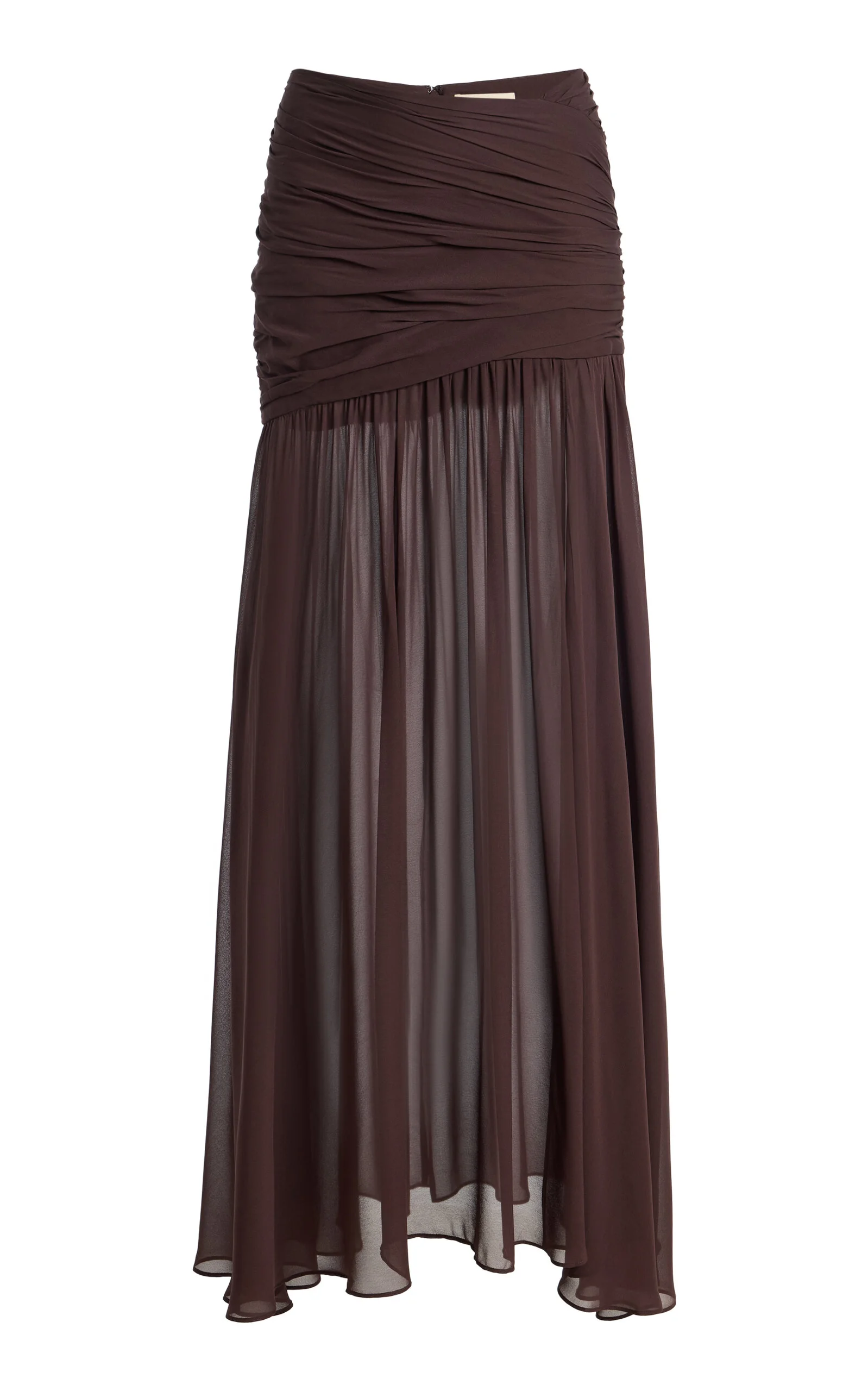 Amaya Chiffon Maxi Skirt - 1