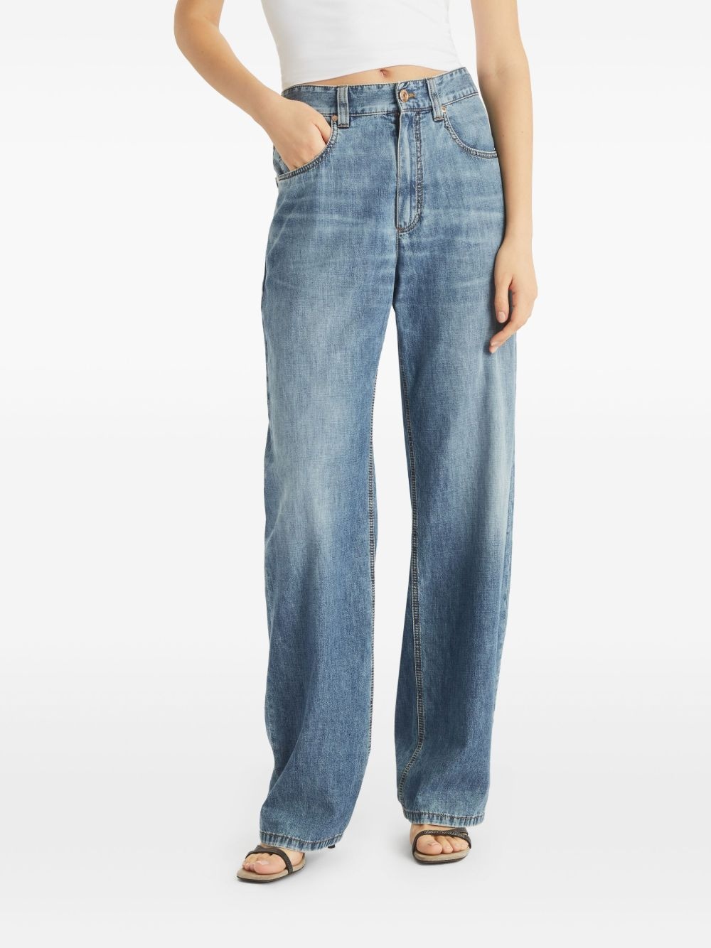 cotton boyfriend jeans - 3
