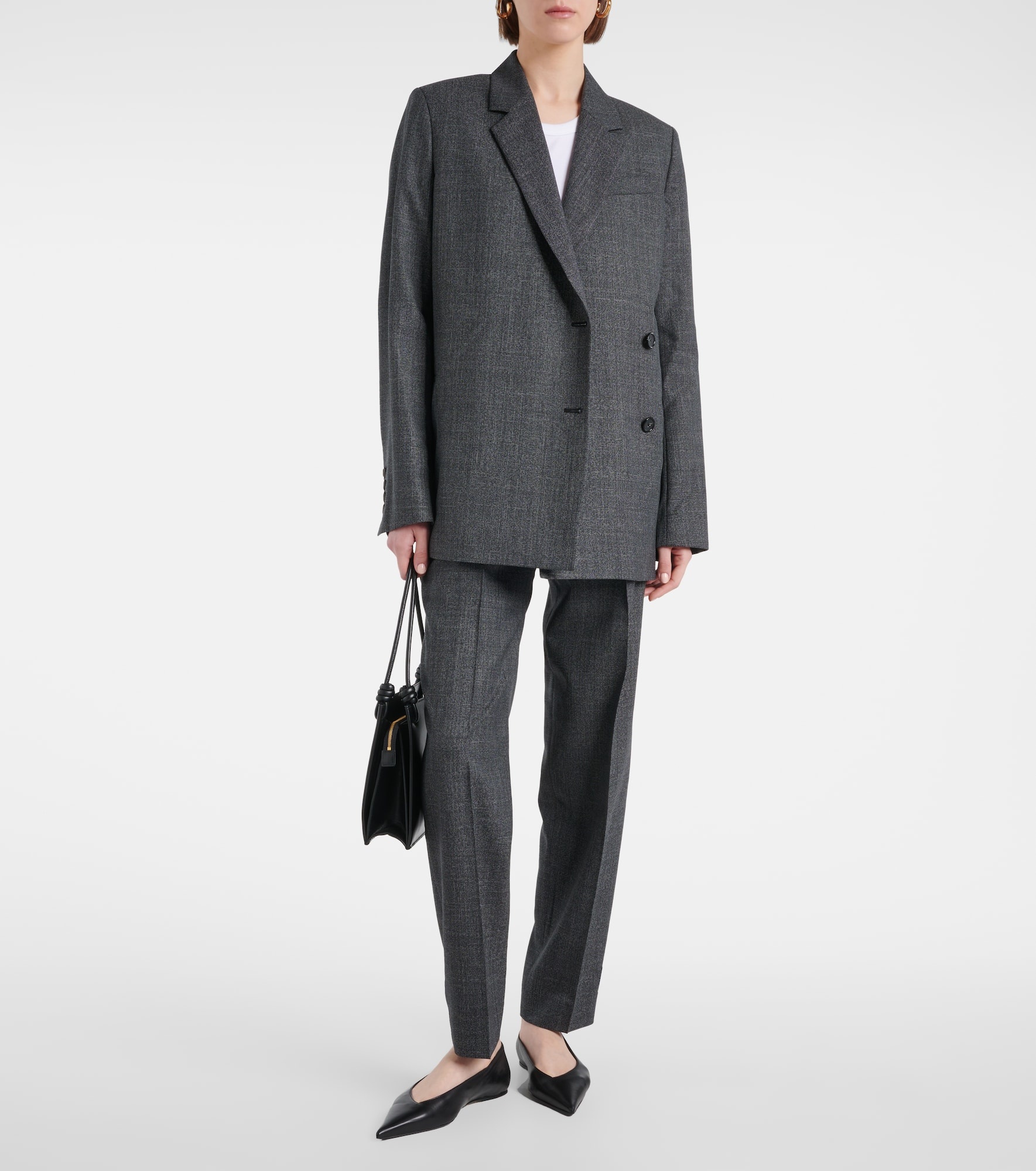 Wool-blend blazer - 2