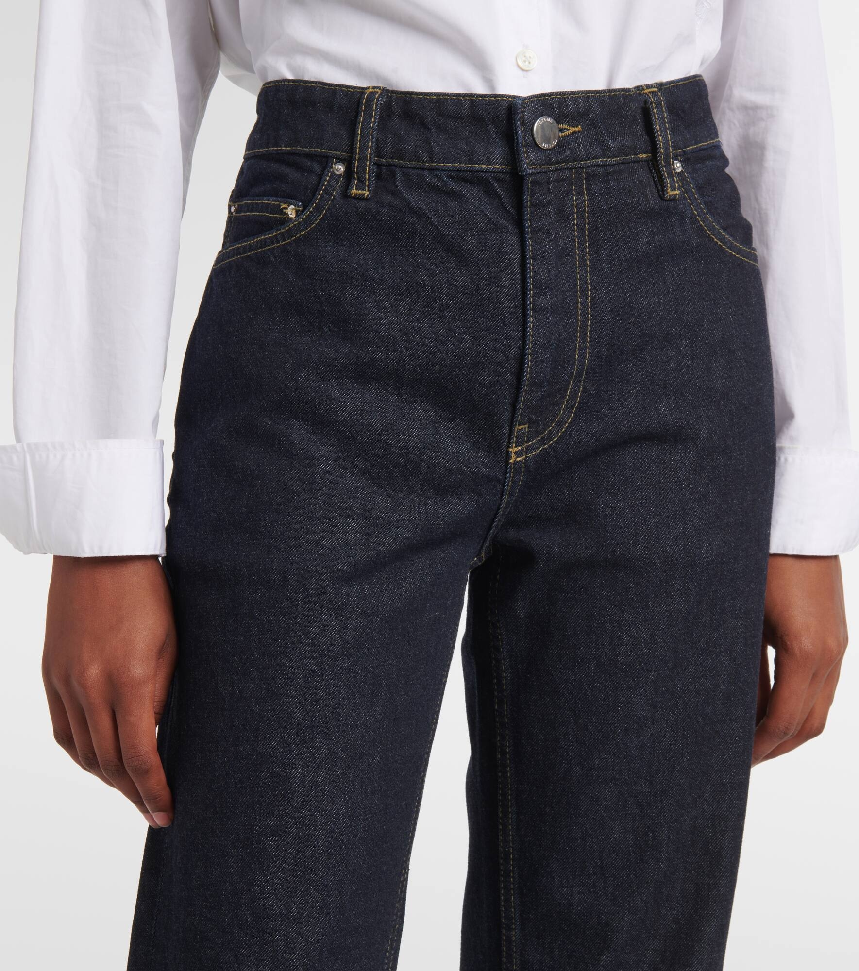 Low-rise straight jeans - 4