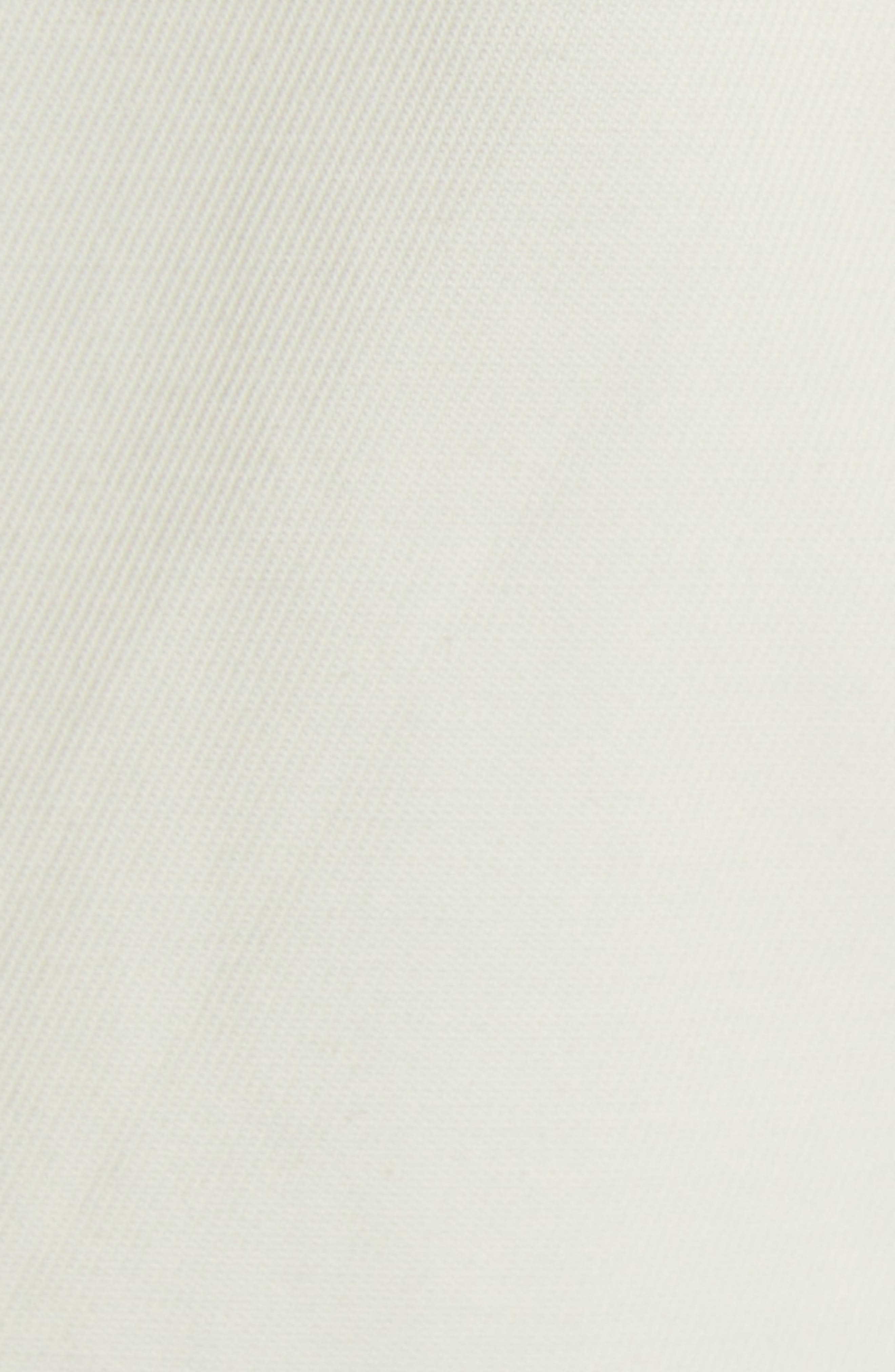 Moncler Snap Front Twill A-Line Skirt in White at Nordstrom - 6