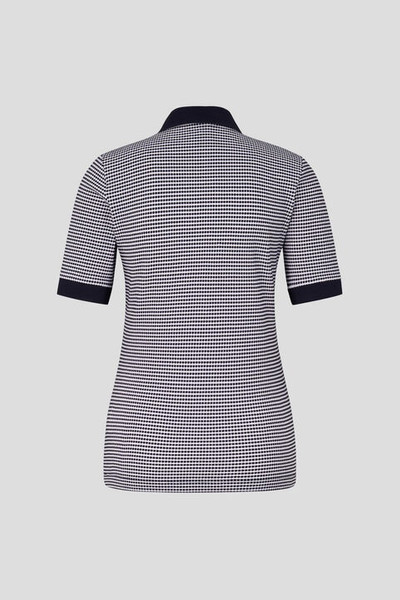 BOGNER Wendy Polo shirt in Navy blue/Off-white outlook