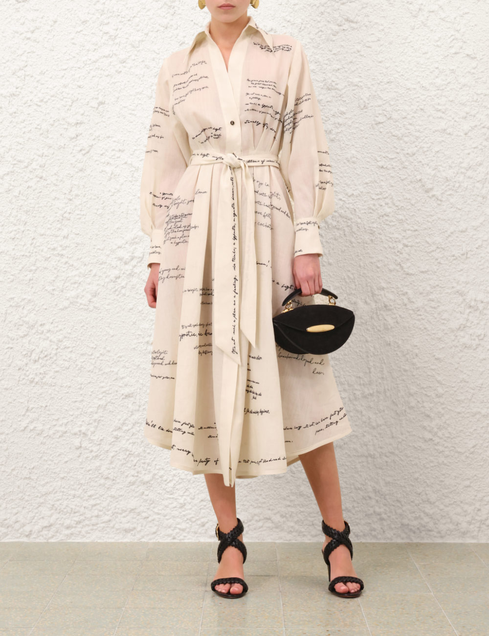 DREAM EMBROIDERED SHIRT DRESS - 2