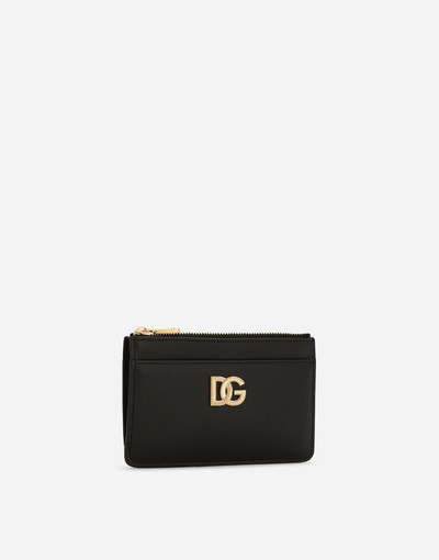 Dolce & Gabbana Calfskin card holder with DG logo outlook