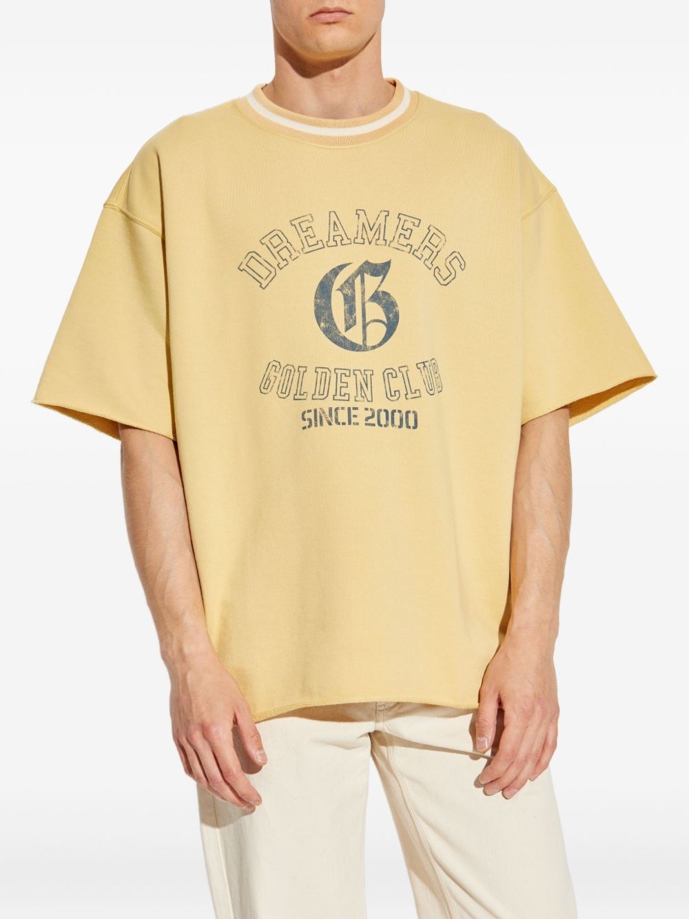 graphic-print short-sleeve sweatshirt - 3
