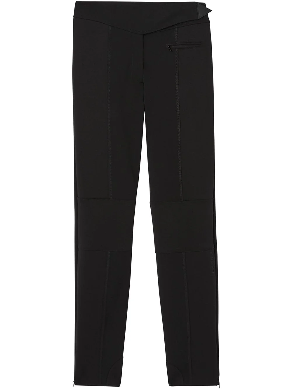 stretch crepe jersey neoprene jodhpurs - 1
