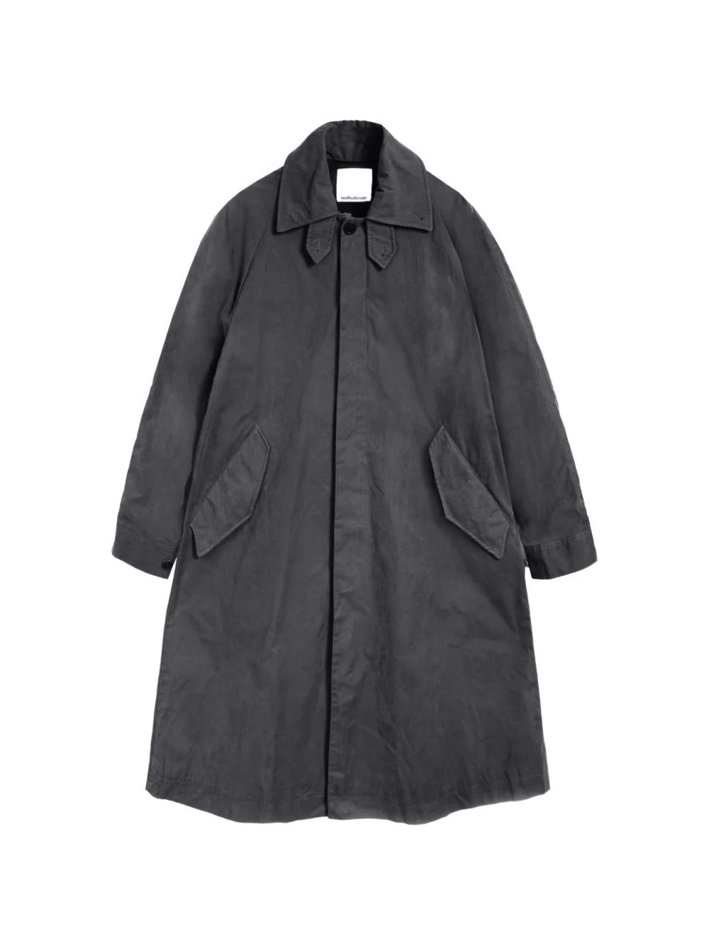 Runner button trench coat - 1