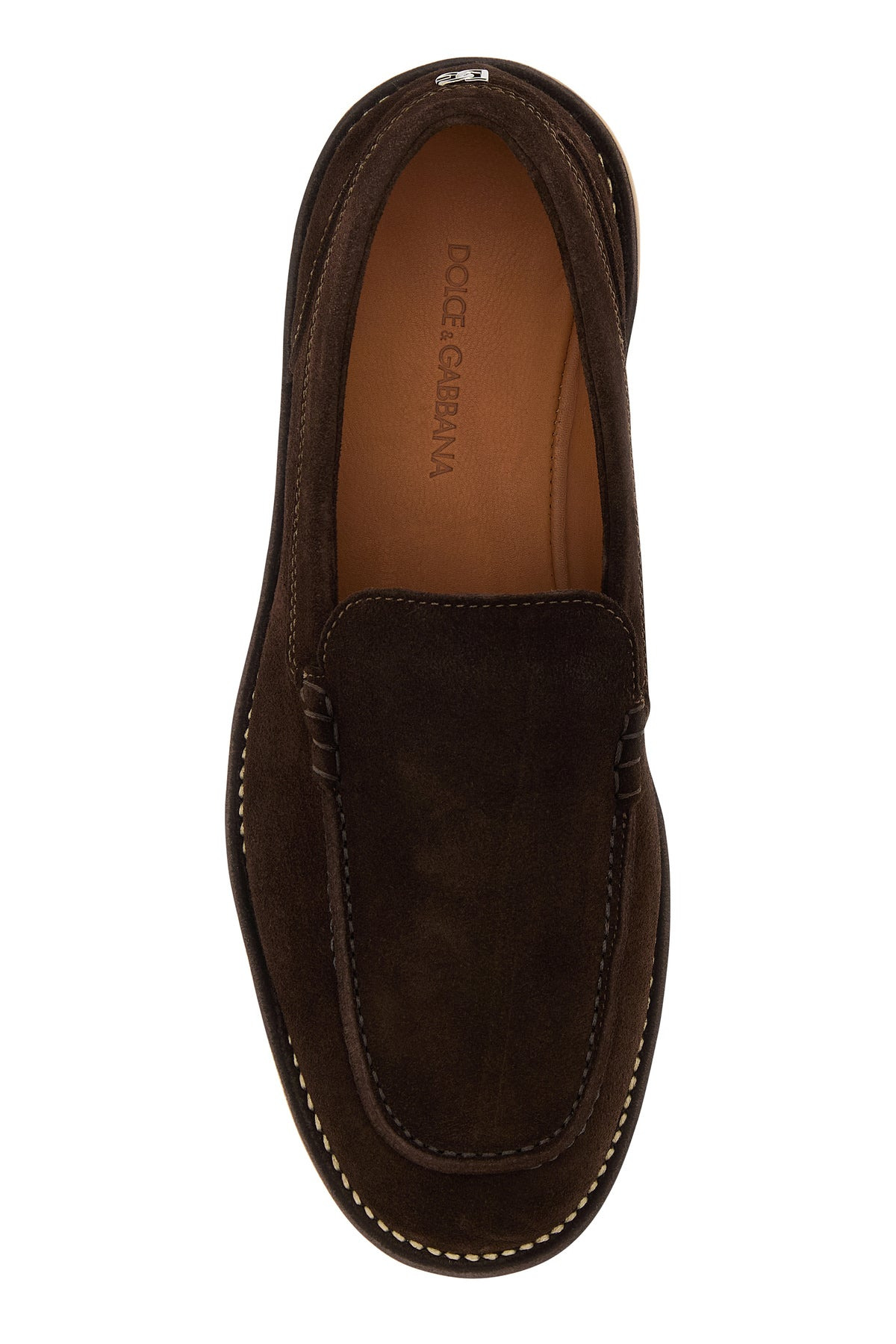 Chocolate suede New Florio loafers - 4