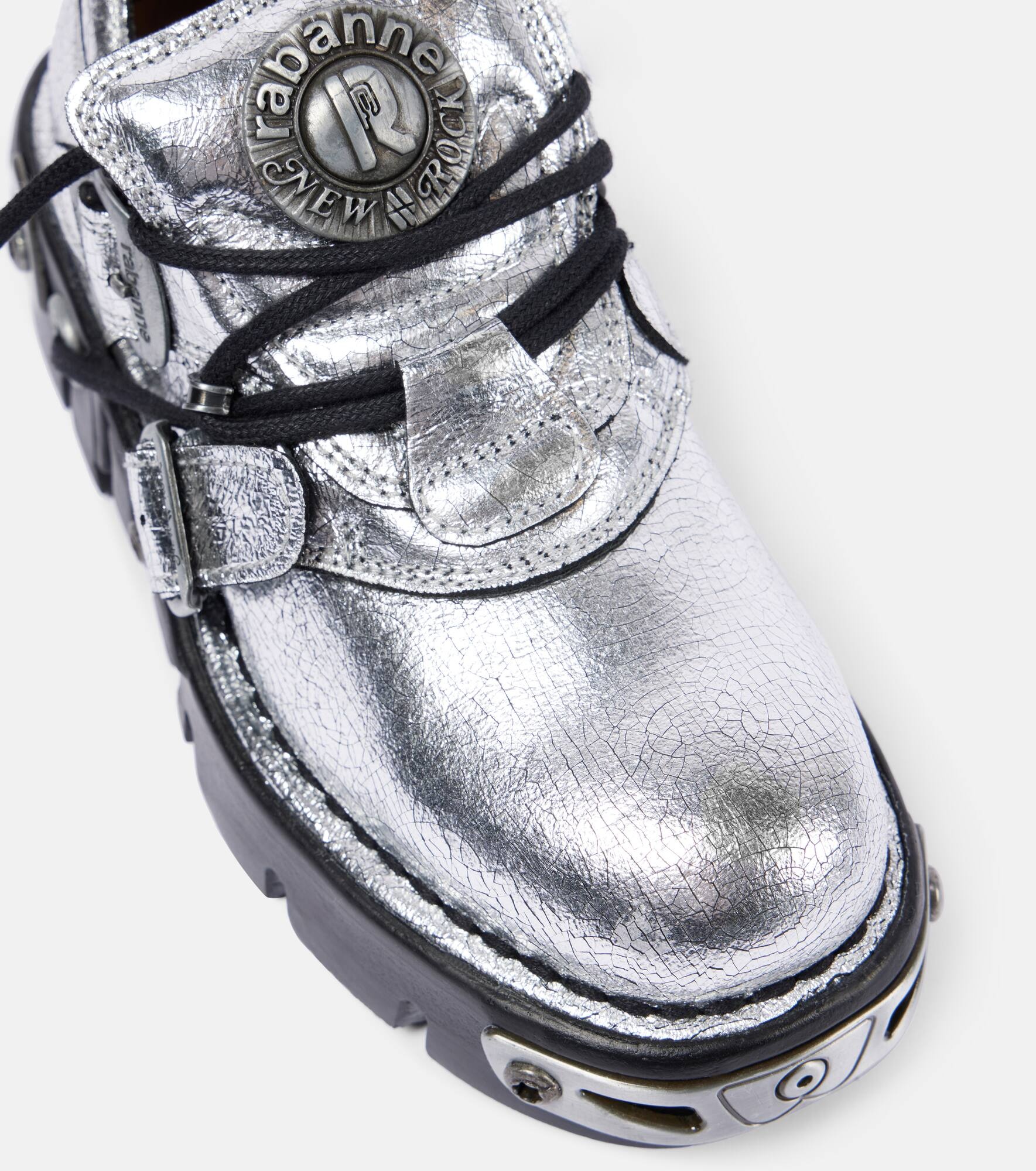 x New Rock embellished leather boots - 6