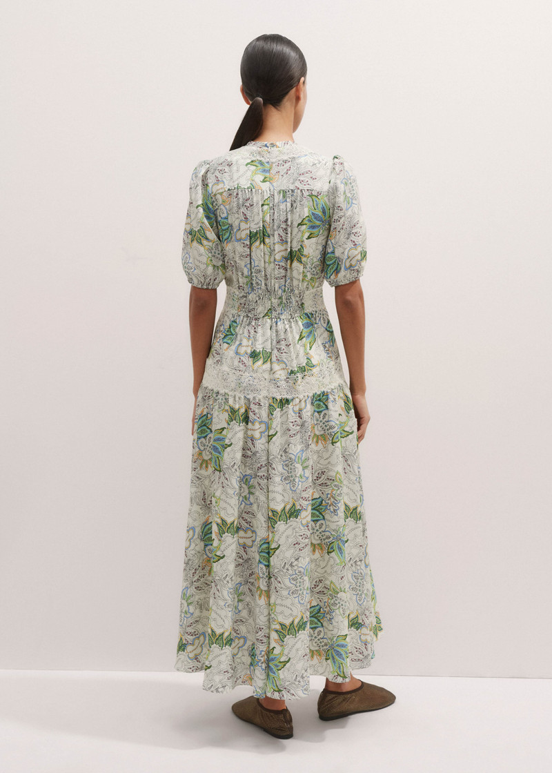 Lace Trim Maxi Dress 4