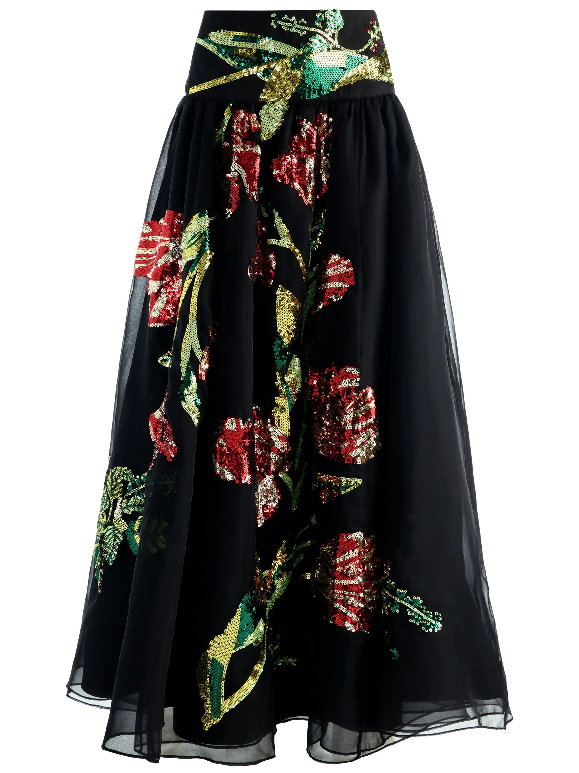 ORIANA EMBELLISHED GOWN SKIRT - 1