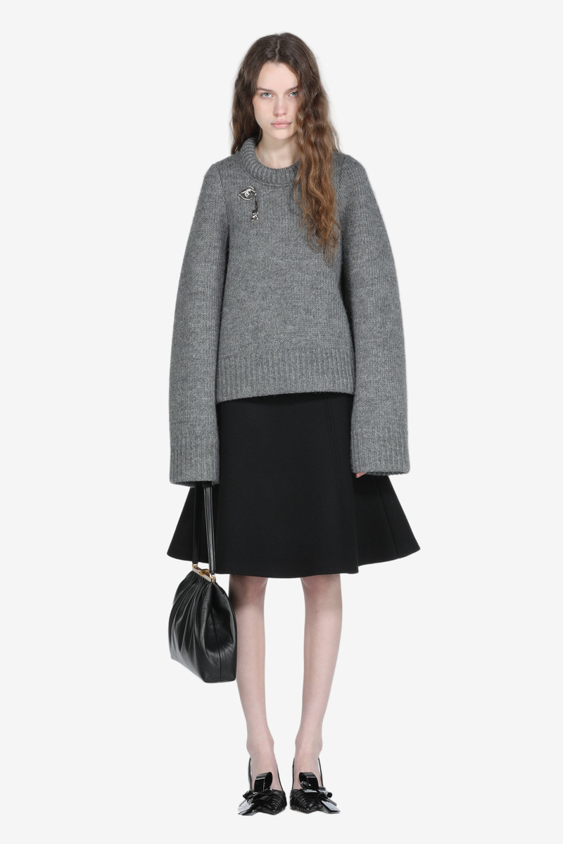 MIDI SKIRT IN WOOL 4
