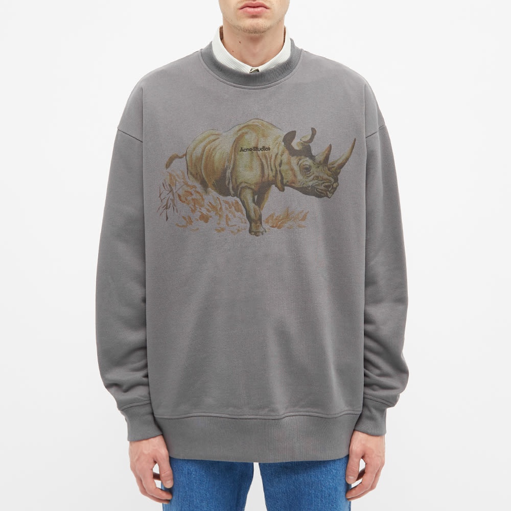 Acne Studios Forban Endangered Species Oversize Crew Sweat - 4