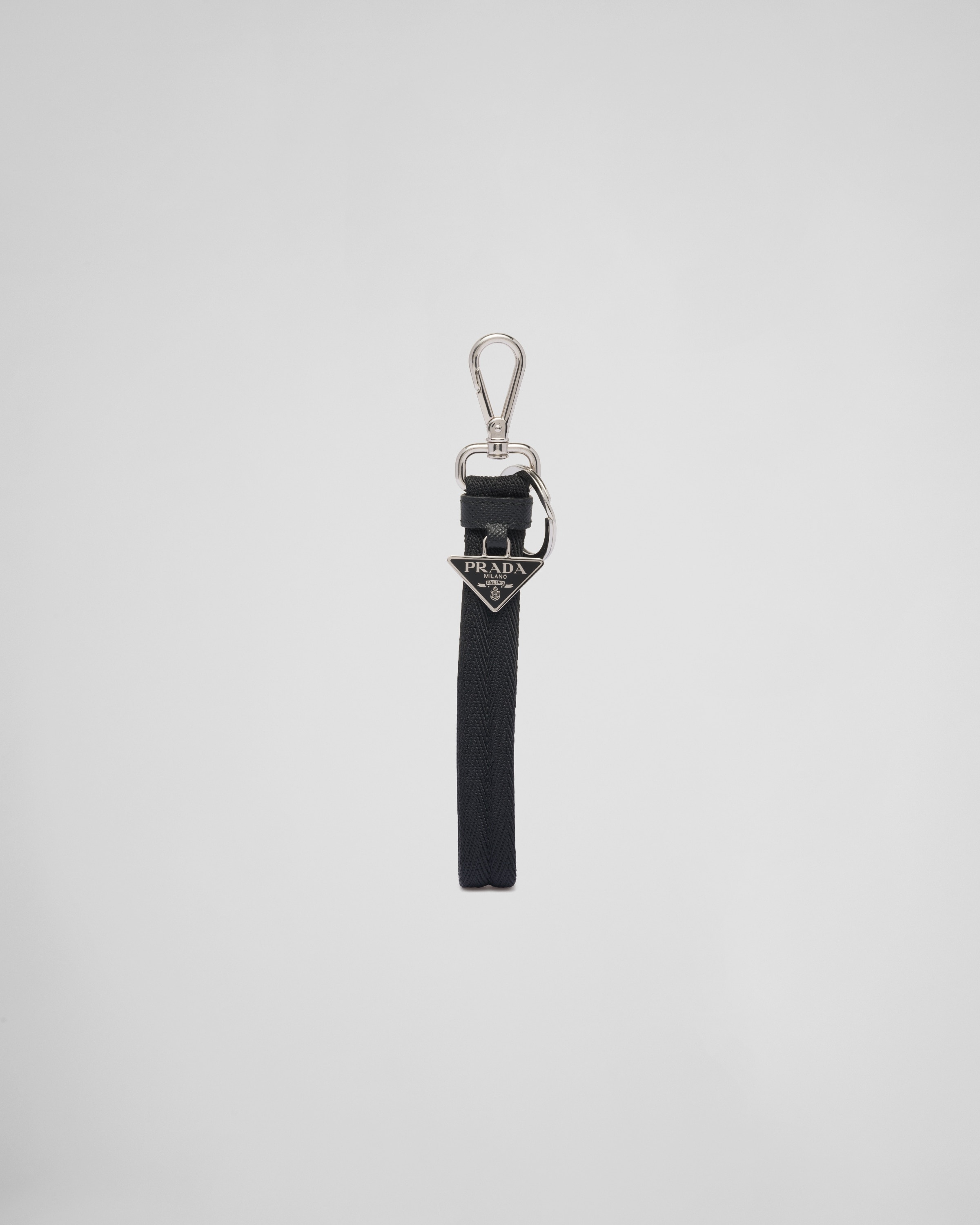 Woven nylon tape keychain - 1