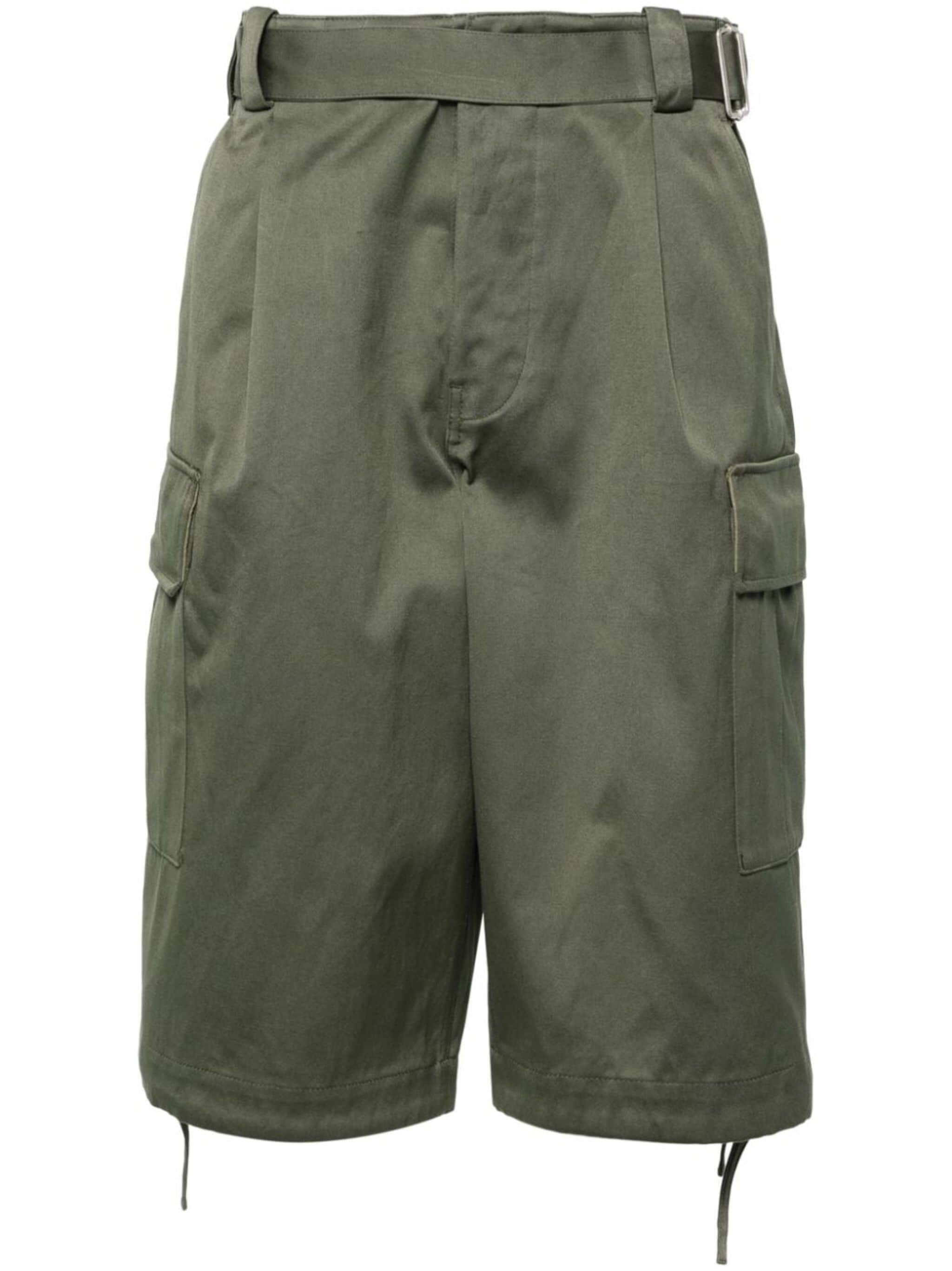 Army cargo cotton shorts - 1