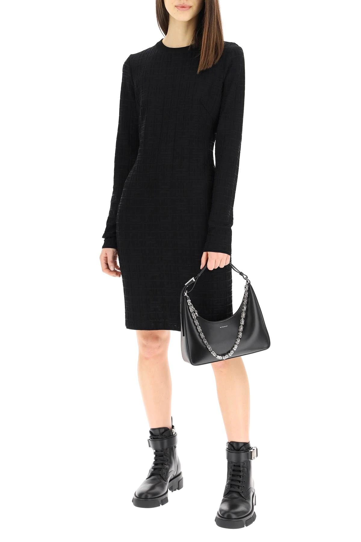 4G JACQUARD KNIT DRESS - 2