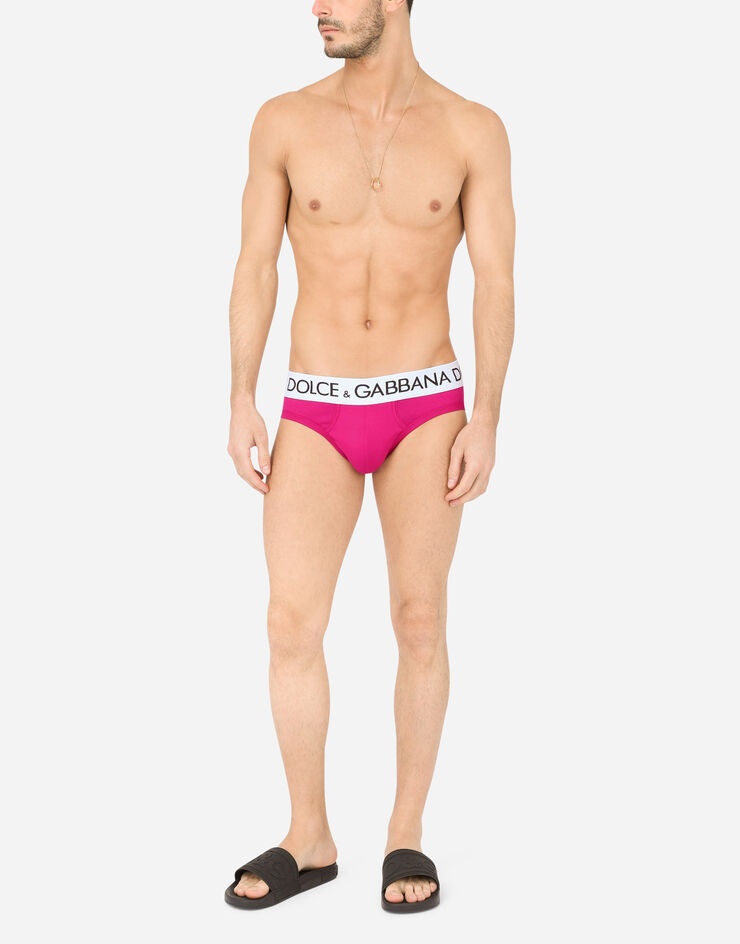 Mid-rise briefs in two-way stretch cotton - 2