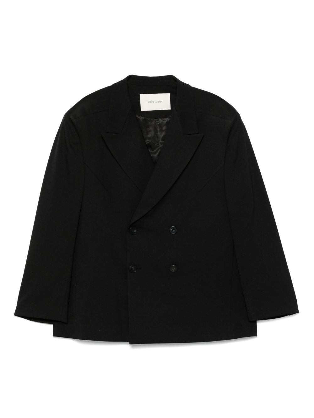 double-breasted blazer - 1