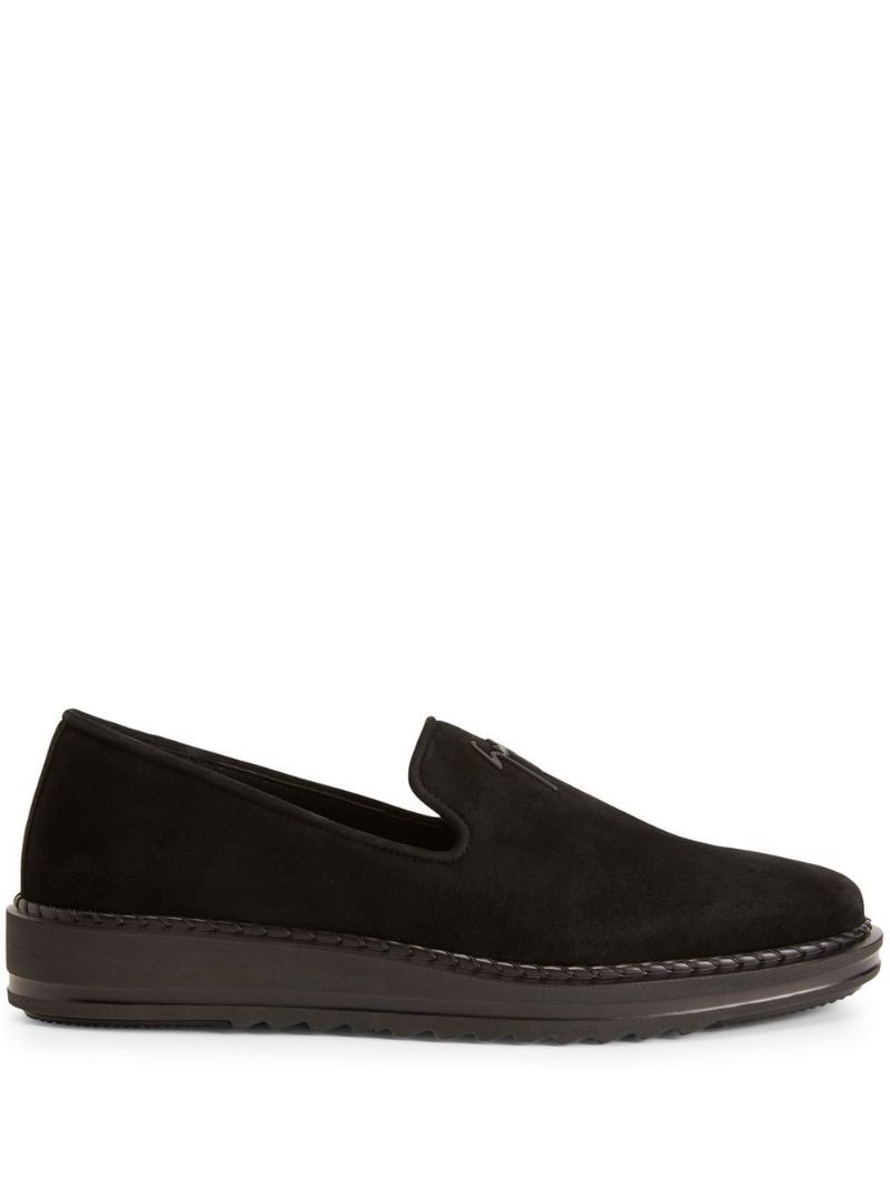 Klaus suede loafers - 1