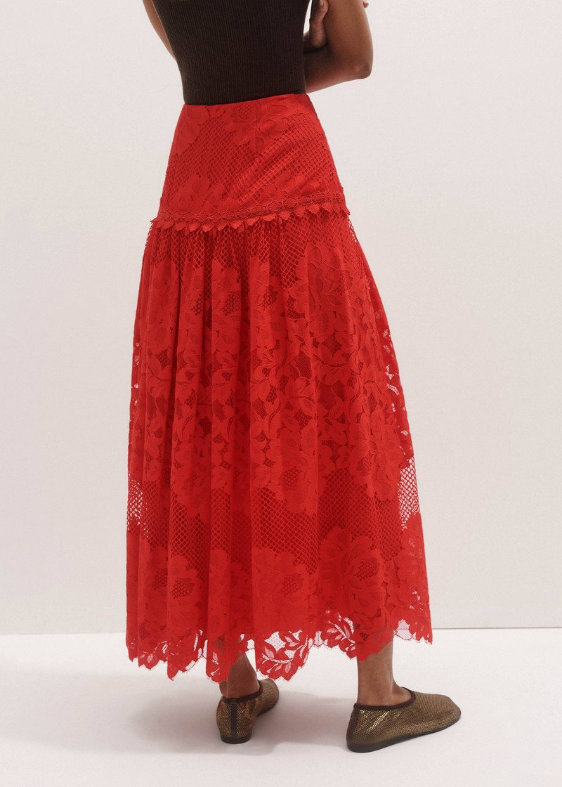 Textured Maxi Skirt 6