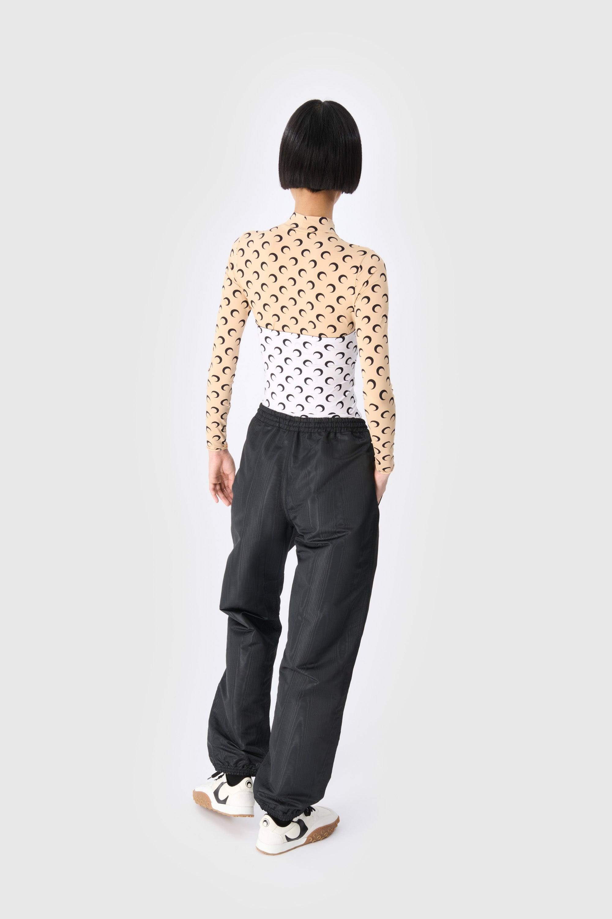 Moon Printed Jersey Second Skin Tube Top - 2
