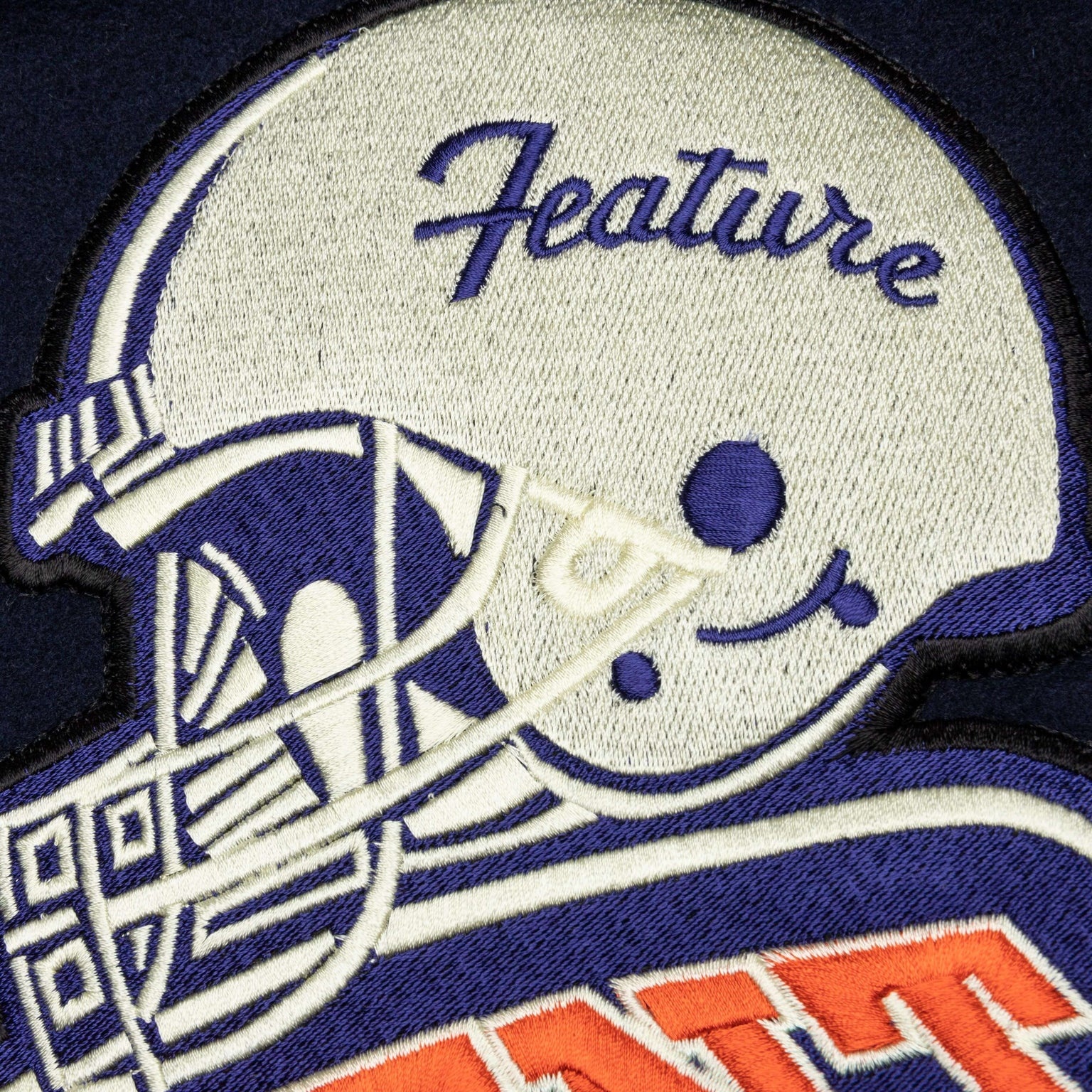 FEATURE X REPRESENT CHAMPIONS VARSITY JACKET - MIDNIGHT NAVY - 6