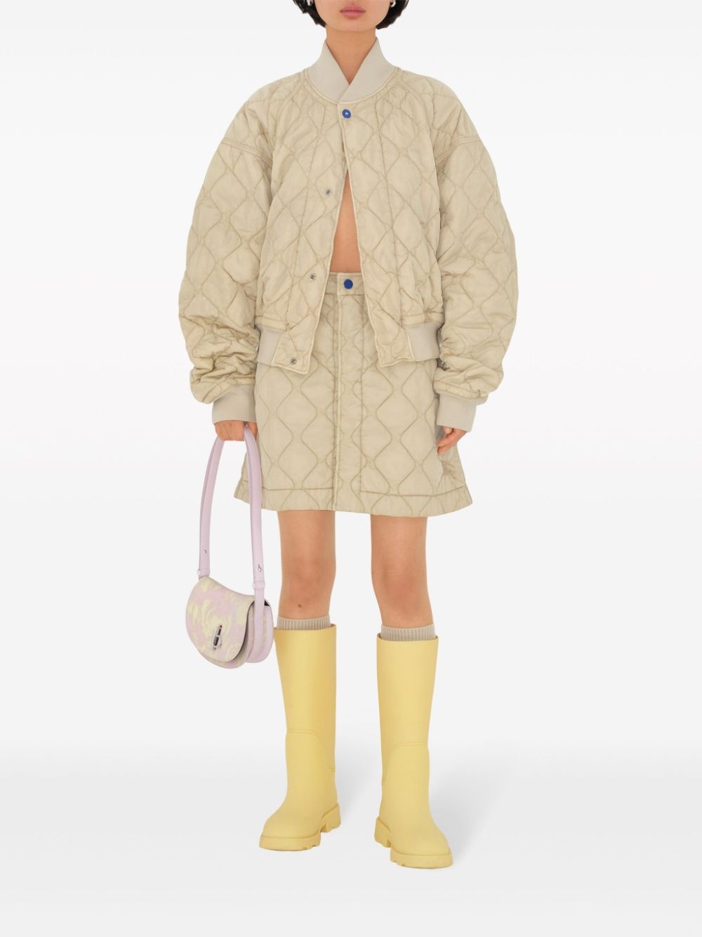 quilted bomber jacket - 2