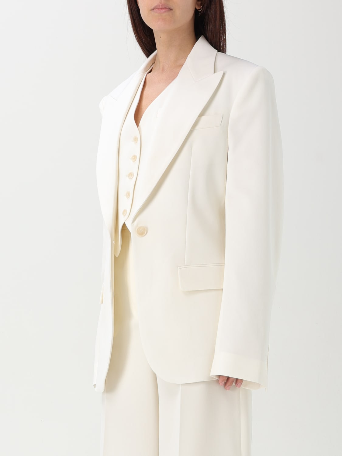 Stella McCartney single-breasted wool blazer - 4