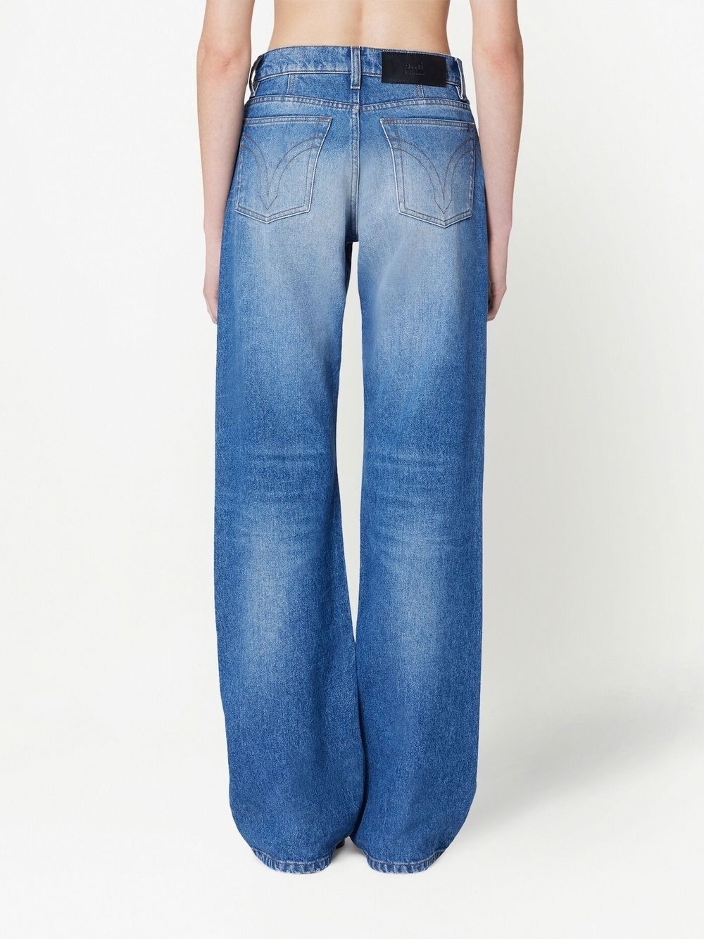 mid-rise boyfriend fit jeans - 4