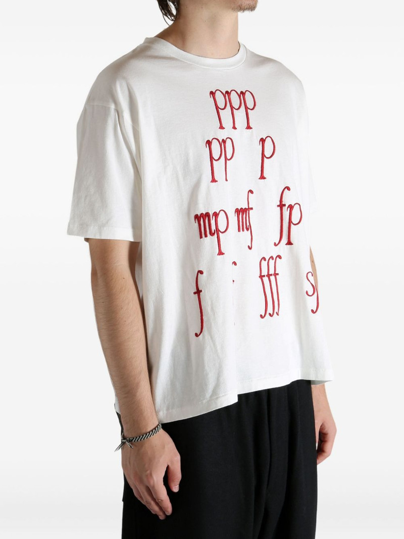 Composer embroidered-graphic T-shirt 3